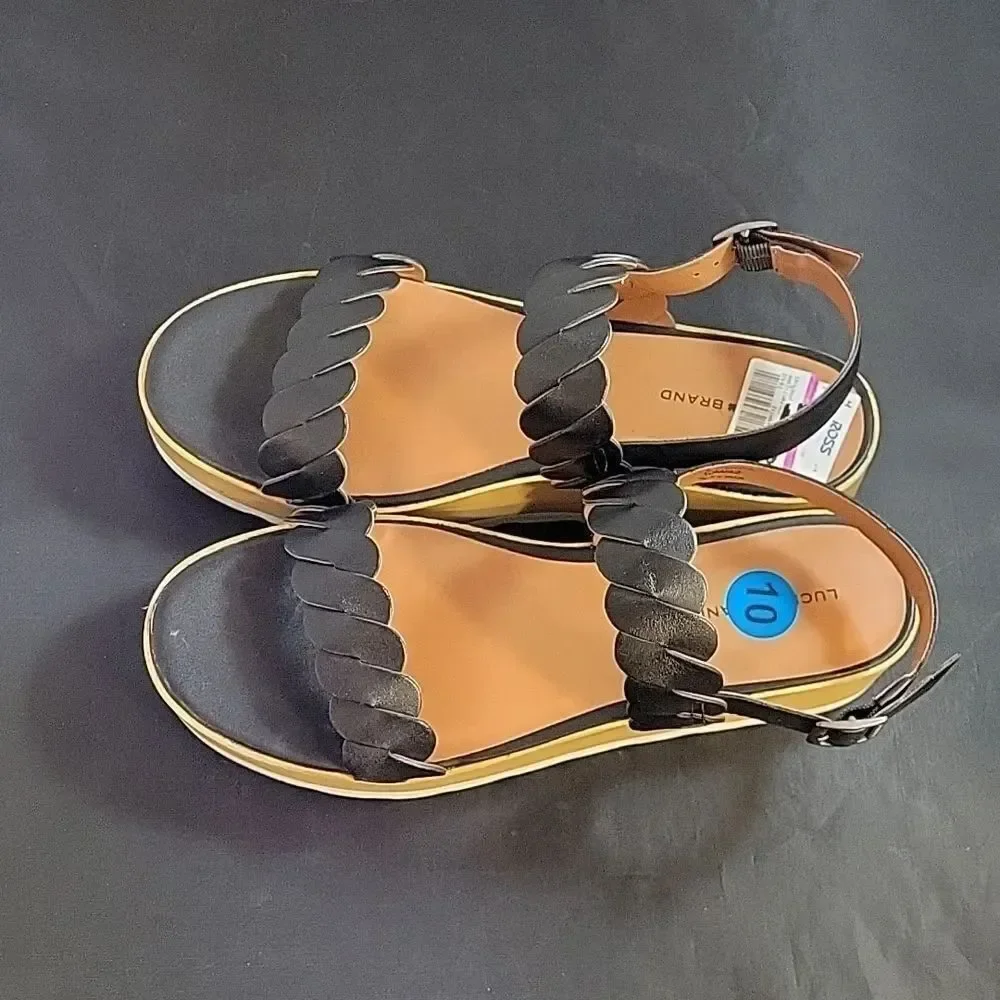 BRAND NEW LUCKY BRAND VELLENORA PLATFORM WEDGE SANDAL